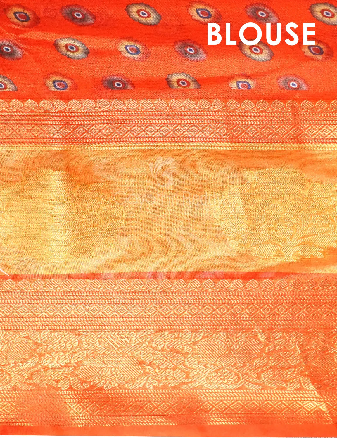 Banaras Semi Raw Silk Saree -SRS82