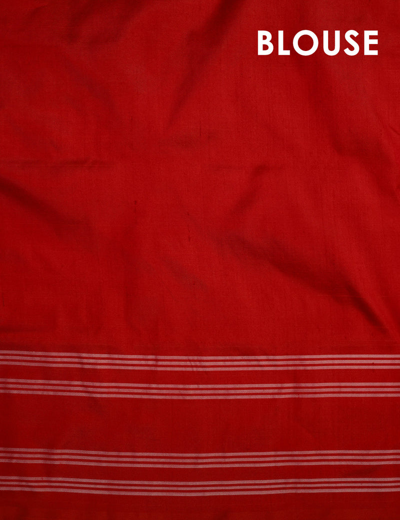 Navrathri's Special Red Saree - SRS1