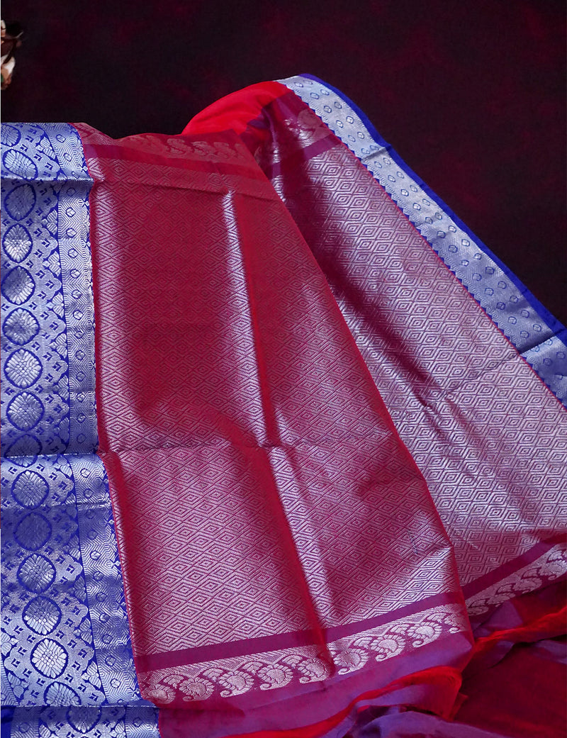 Navrathri's Special Dark Pink Saree - SDPS11