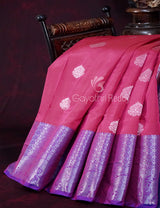 Navrathri's Special Dark Pink Saree - SDPS12