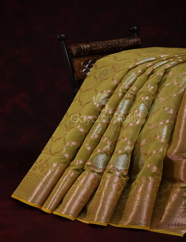 Banaras Lotus Cotton-SHG518