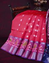 Navrathri's Special Dark Pink Saree - SDPS15
