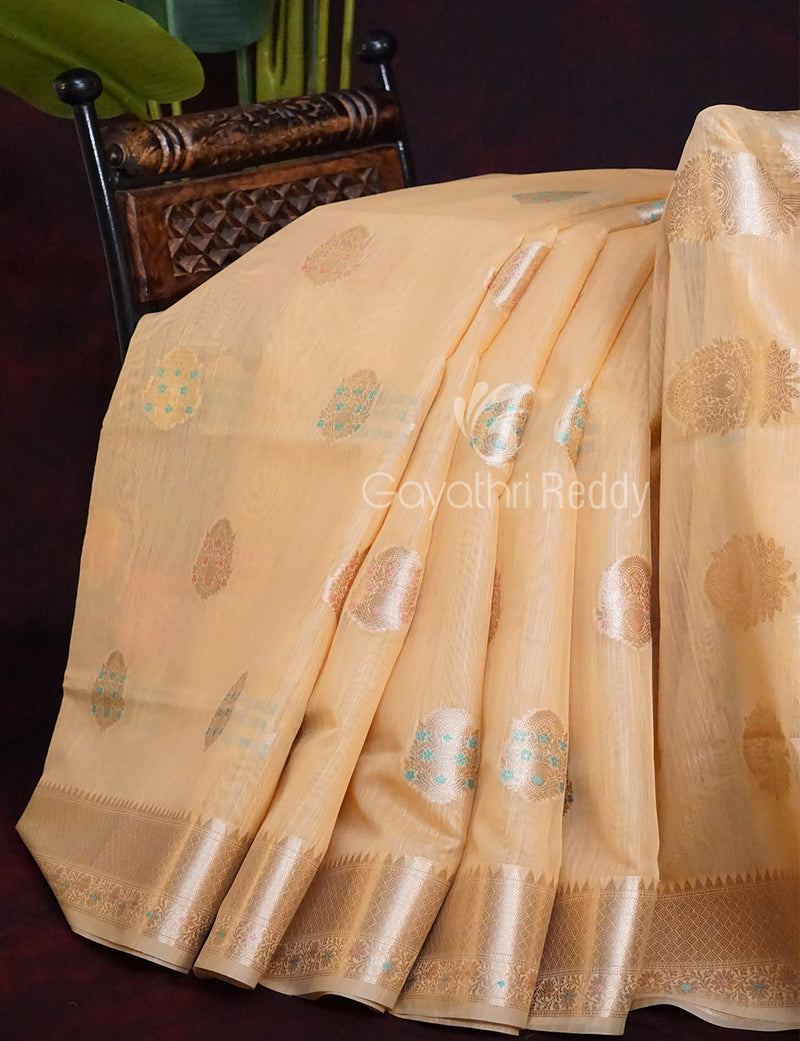 Navrathri's Special Sandal Wood Saree-SWS3