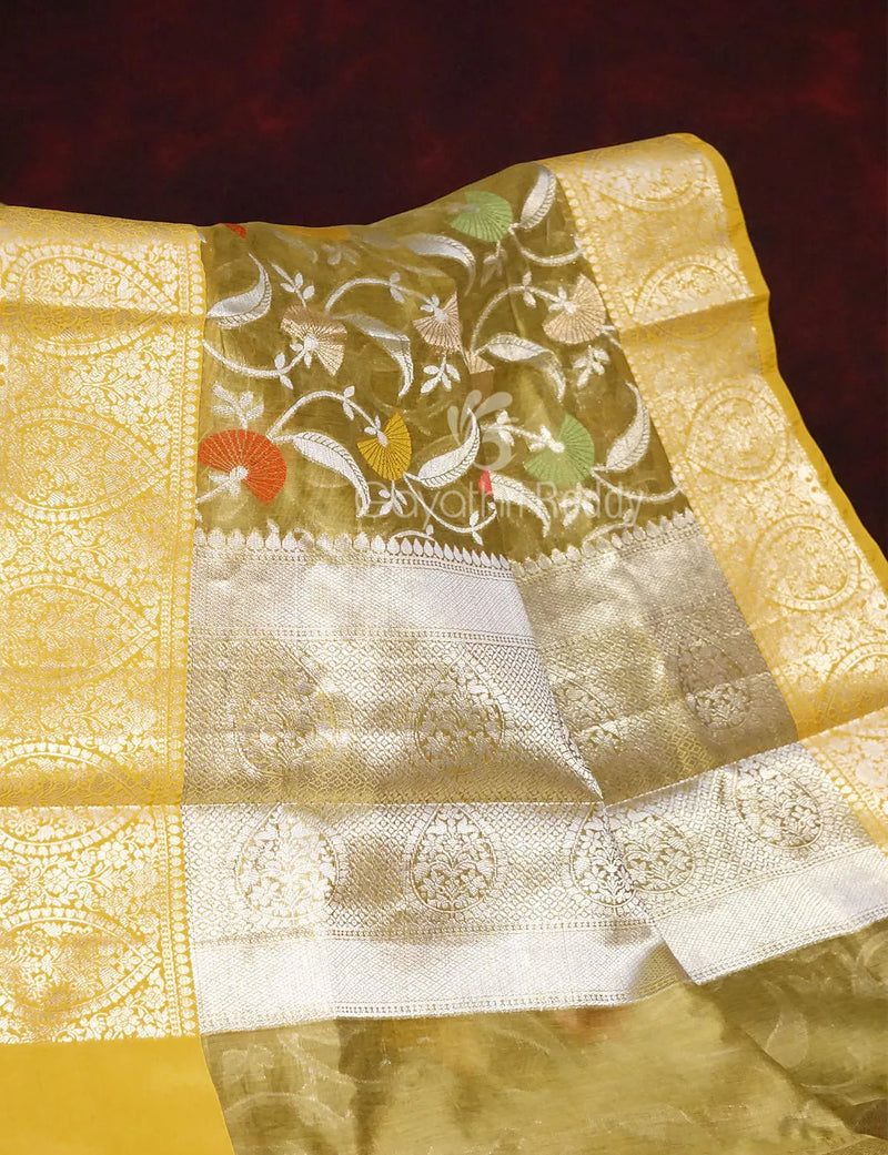 Banaras Lotus Cotton-SHG494