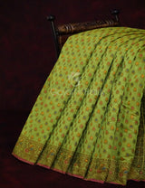 Banaras Lotus Cotton-SHG529